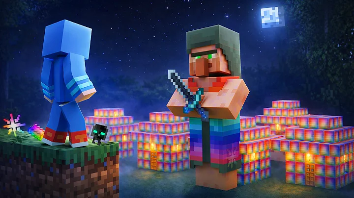 Minecraft But I Found an Illegal Avaritia Village...